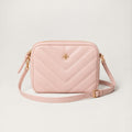 Luhxe Quilted Crossbody in blush