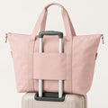 Luhxe Travel Tote in rose with trolley sleeve