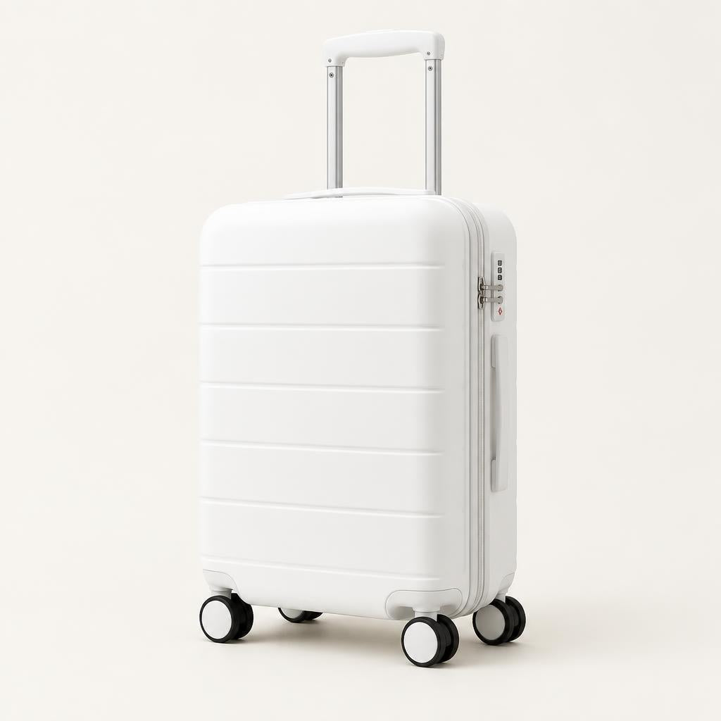Luhxe Carry-On Spinner in snow white